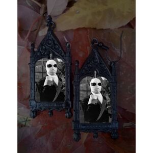 The Invisible Man Earrings - Classic Horror Movie Halloween Jewelry Film Tribute